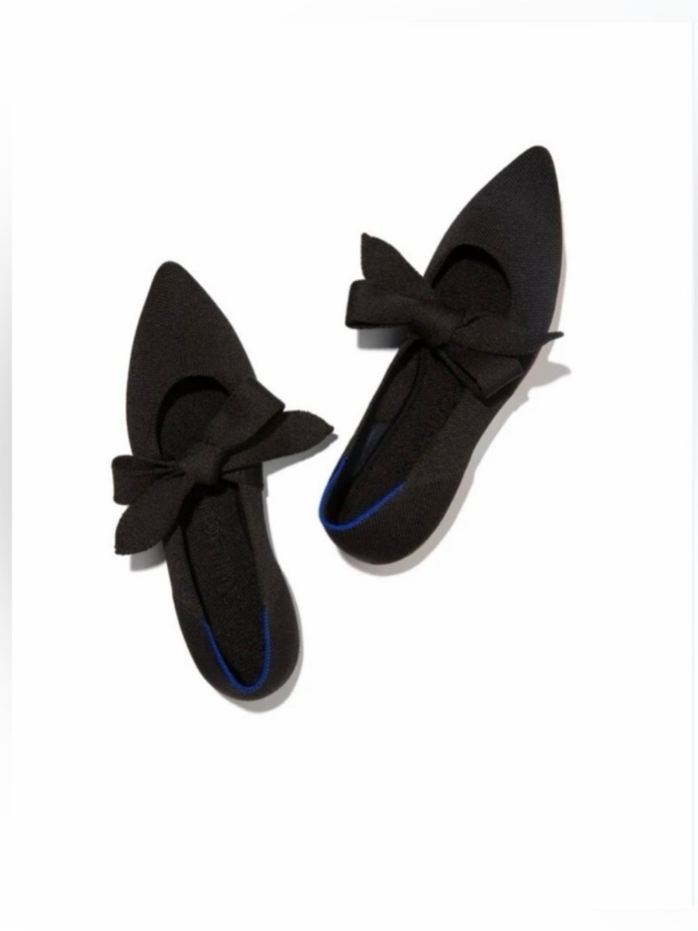 Rothy’s The Point Mary Jane Bow Tie Flats